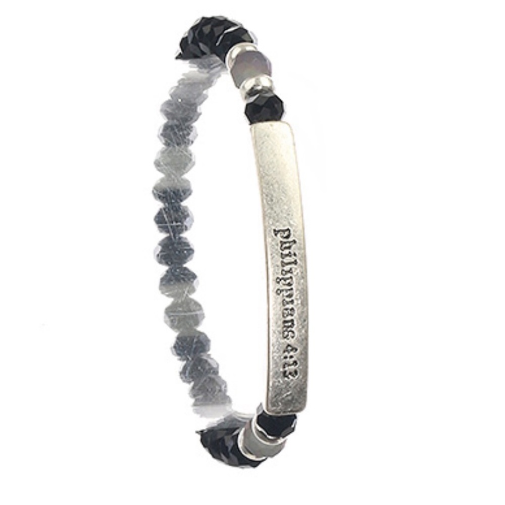 Beaded Scripture Bracelet NWT